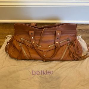 Botkier Leather Satchel - Zipper Bag